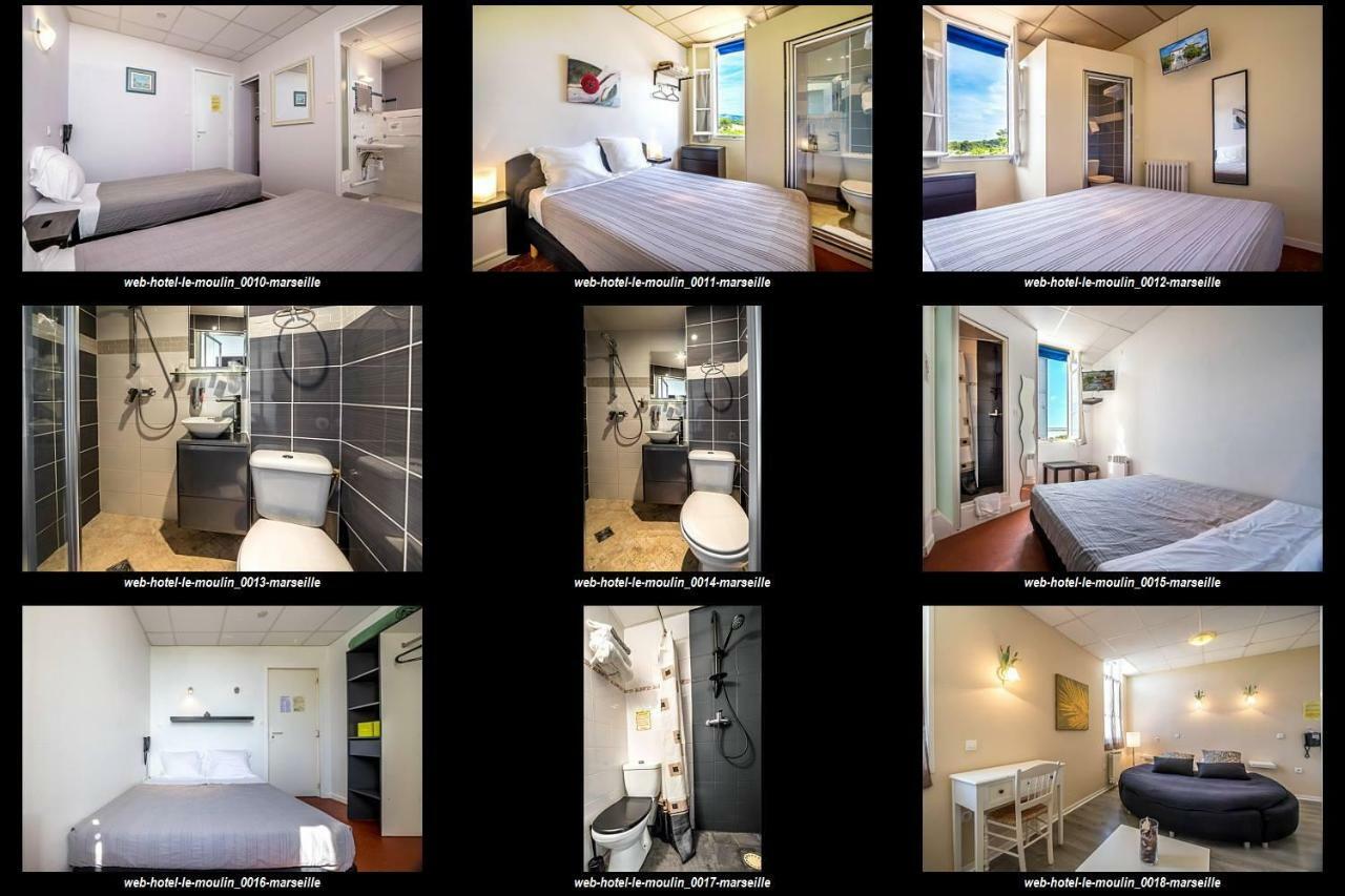 Hotel Des Moulins Allauch Eksteriør bilde